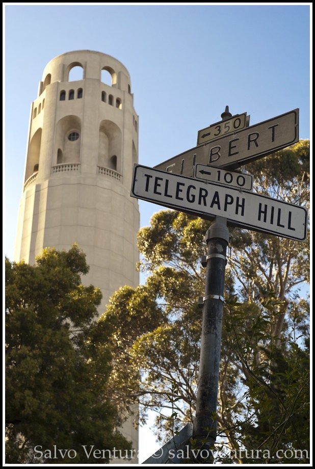 The Coit Tower in San Francisco