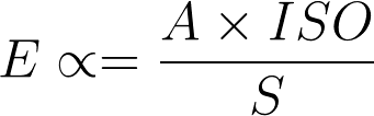 The Exposure Triangle Formula