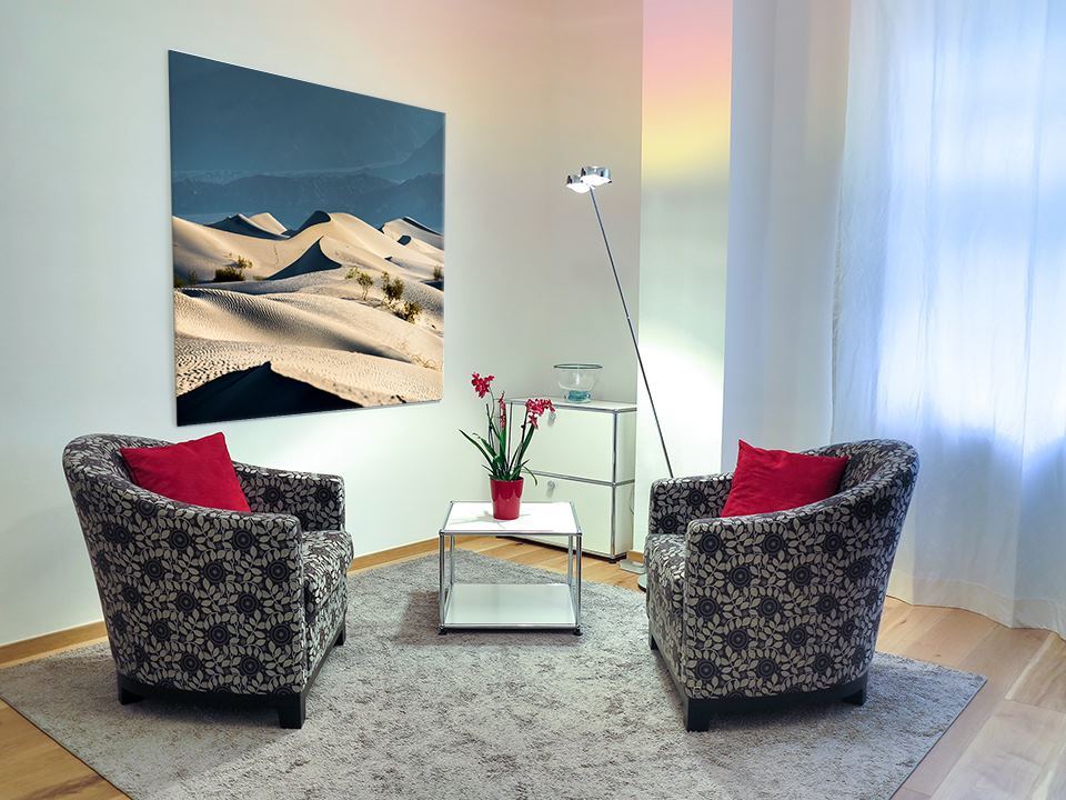 Death Valley Dunes in Apartment Decor